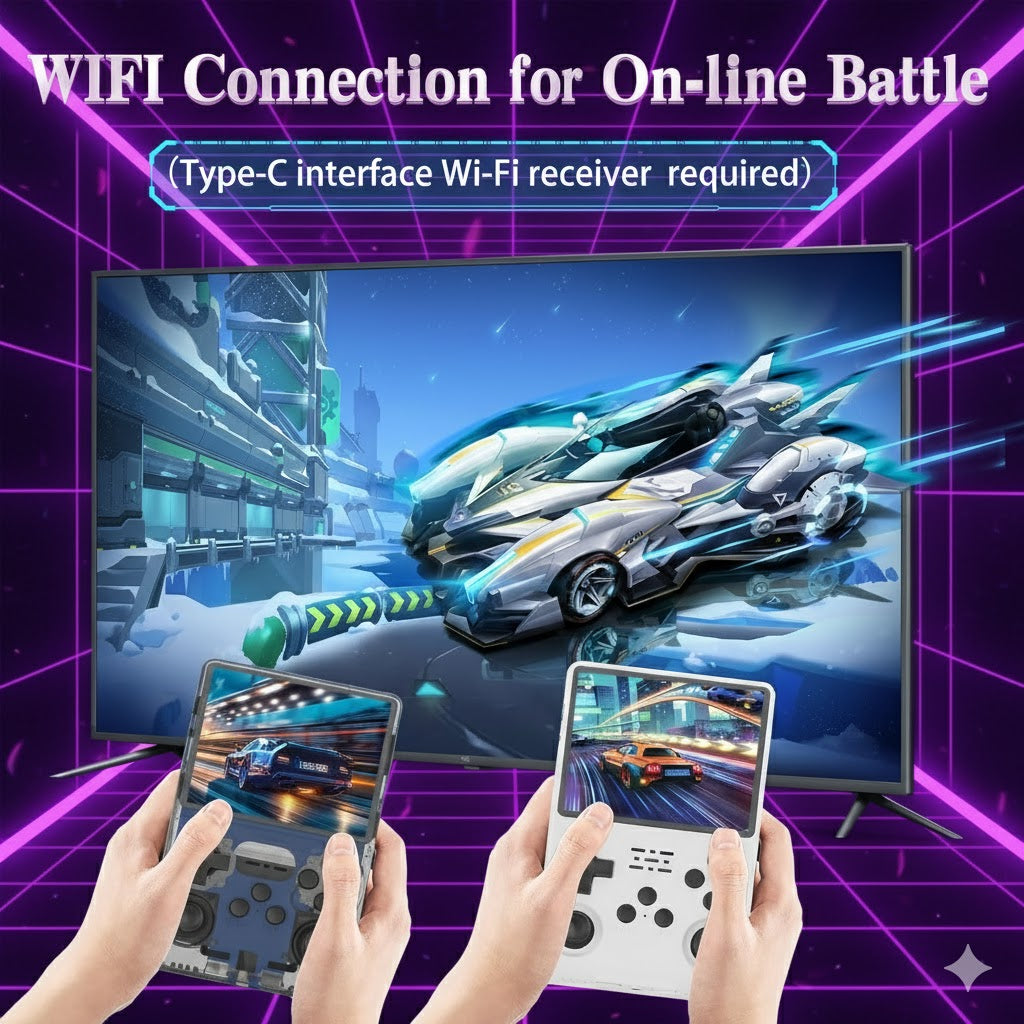 R36S Retro Handheld Video Game Console