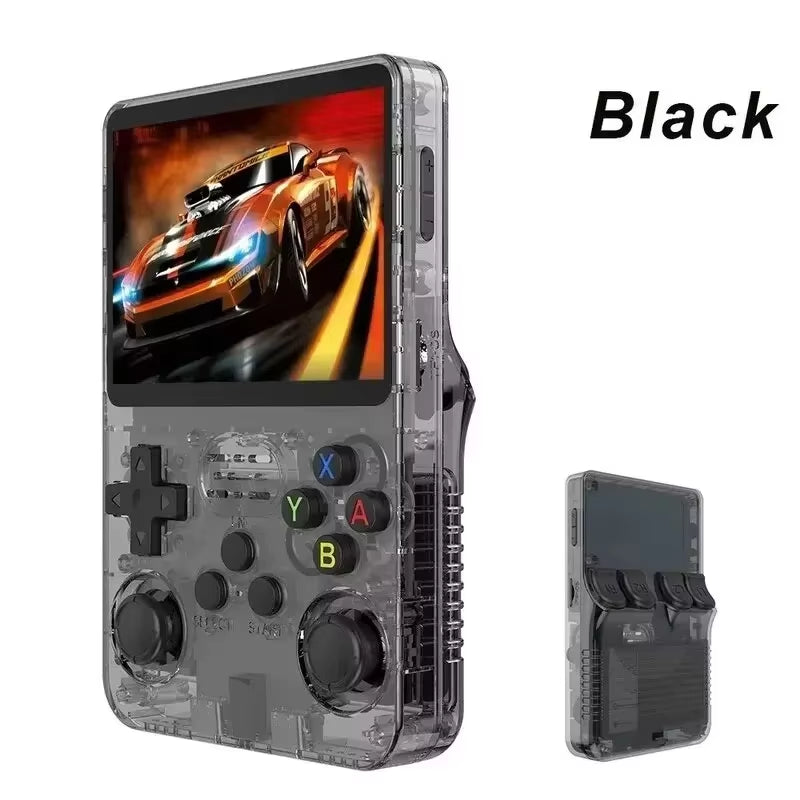 R36S Retro Handheld Video Game Console Linux System 3.5 Inch IPS Screen R35S plus Portable Pocket Video Player 64GB 128GB